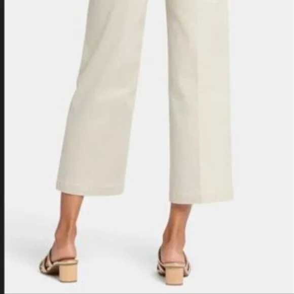 NYDJ - Teresa Wide Leg Ankle Jeans - Feather - size 6 - NWT - Picture 2 of 8